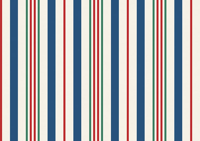 The British Stripe Co. George, Liverpool No.1 - Twist&Fit Roman Blind - Image 8